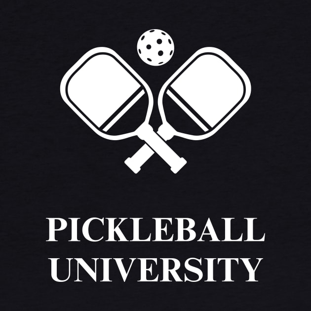 Pickleball Player by Sanu Designs